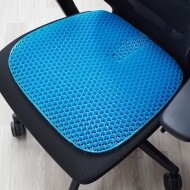 우리집 멜랑시트 엉덩이 편안한 실리콘 통풍 쿨링 방석